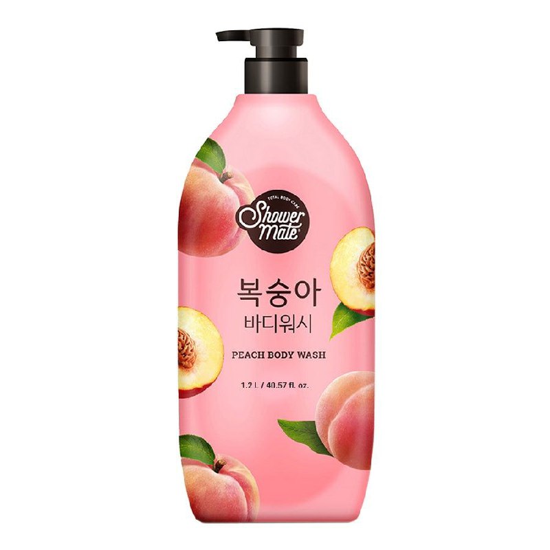 GEL DE DUCHA COREANO DE MELOCOTON REFRESCANTE DE ORIGEN NATURAL SHOWER MATE 1.2L