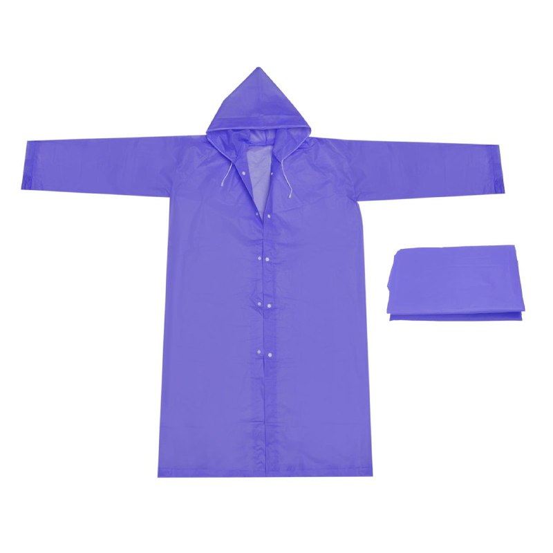 CAPOTE PARA LLUVIA IMPERMEABLE PARA NIÑOS LIGERO Y FACIL DE LLEVAR 5 COLORES EVA CHILDREN RAINCOAT