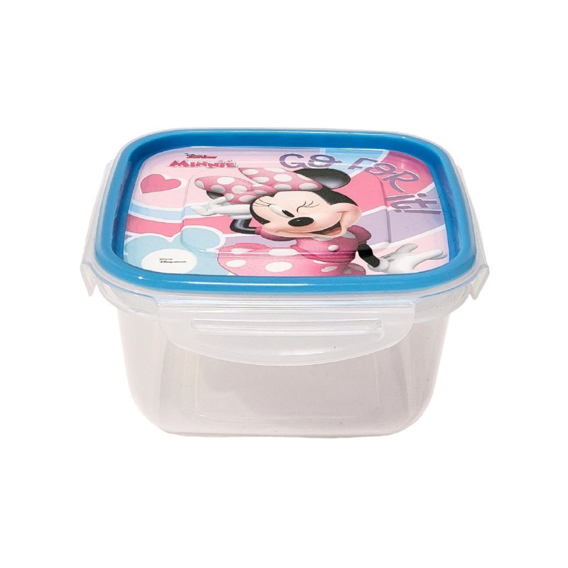 ORGANIZADOR RECIPIENTE PARA NIÑAS CON DISEÑO DE MINNIE MOUSE TAMAÑO MEDIANA