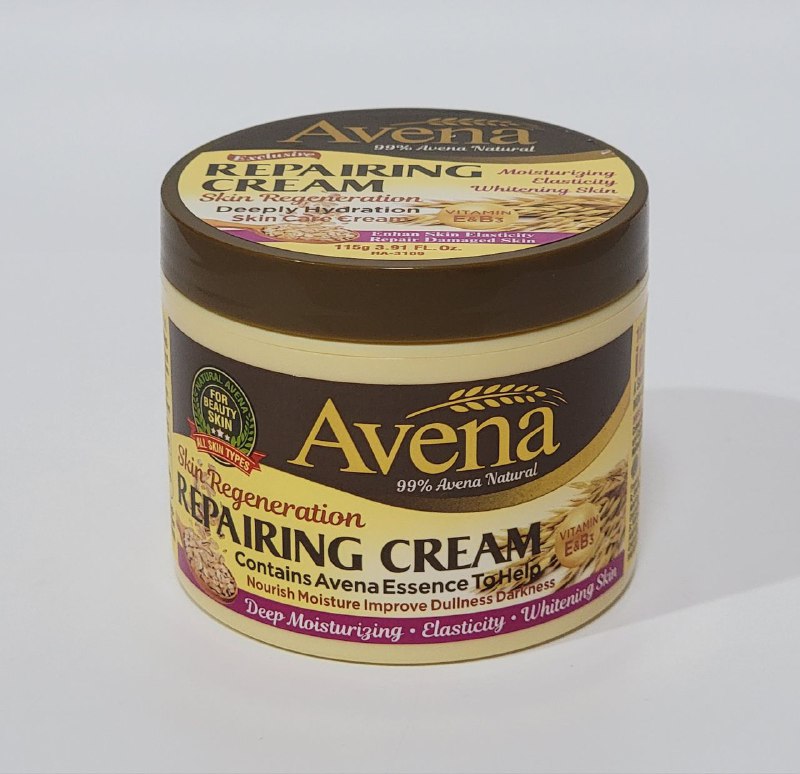 CREMA FACIAL DE AVENA HIDRATANTE REPARADORA CALMANTE REAFIRMANTE, REDUCE LAS ARRUGAS E ILUMINA LA PIEL FRUIT OF THE WOKALI PROFESSIONAL CARE 115G