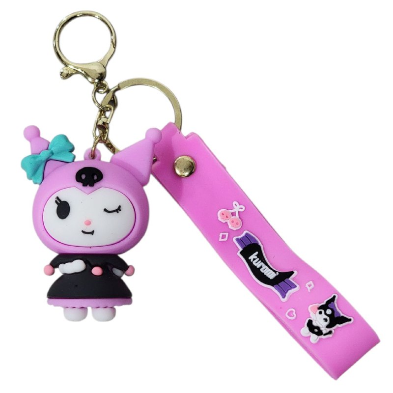 LLAVEROS DE KUROMI 6 ESTILOS DISPONIBLES