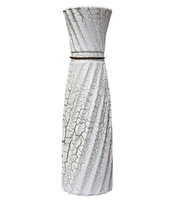 DECORACION JARRON PARA SALA DE ESTAR ELEGANTE Y MORDERNO 60X15CM, 2 COLORES