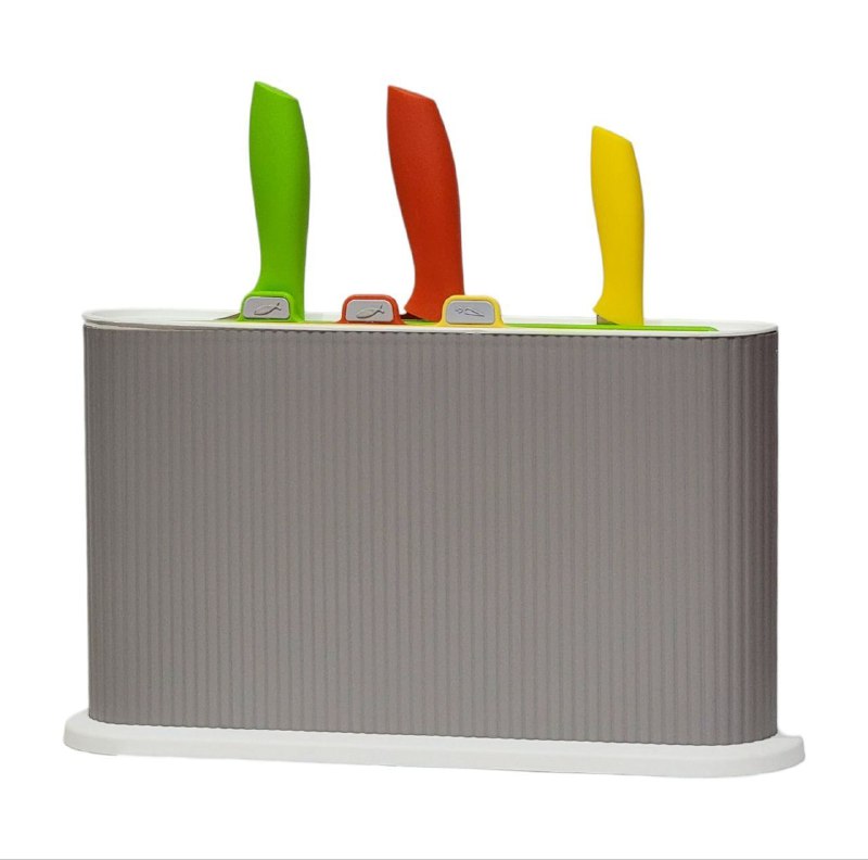 TABLAS DE PICAR EN SET 3 TABLAS, 3 CUCHILLOS 1 BASE VIOLET HOME