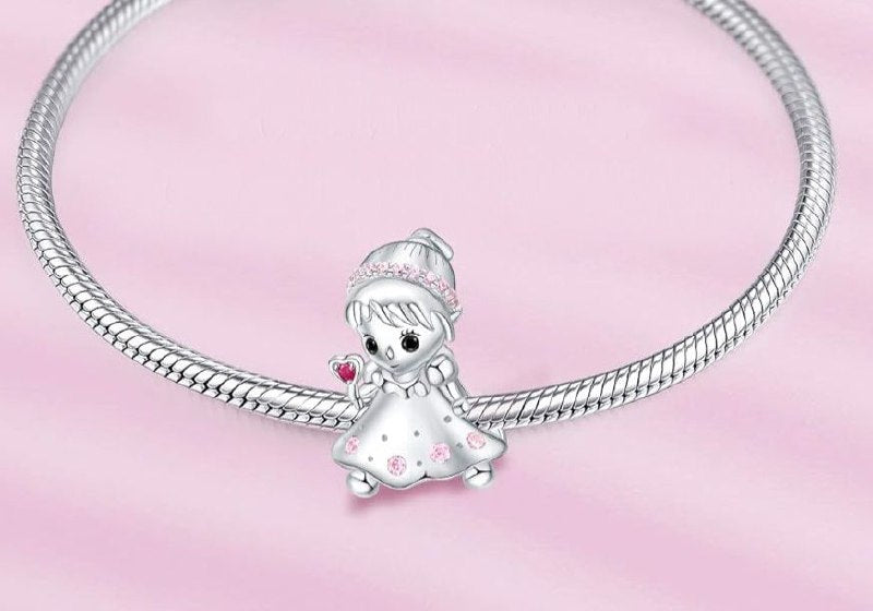 PCHARM4095 FORMA PRINCESA PANDORA PLATA 9.25