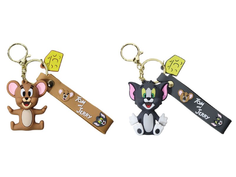 LLAVEROS DE TOM Y JERRY 2 ESTILOS DISPONIBLES