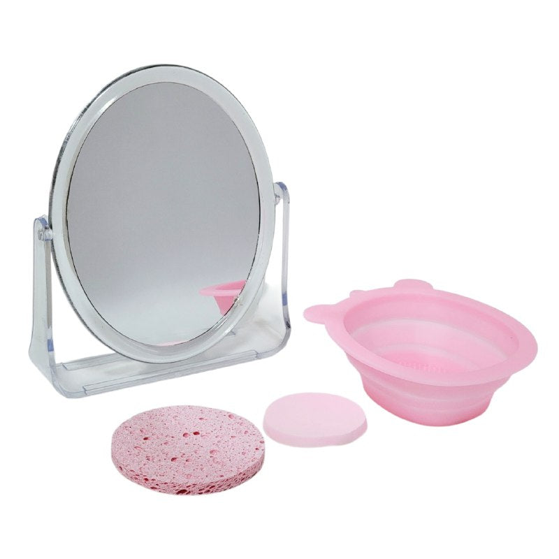 SET DE CUIDADO PERSONAL Y ACCESORIOS DE MAQUILLAJE 4PCS SWEET BEAUTY
