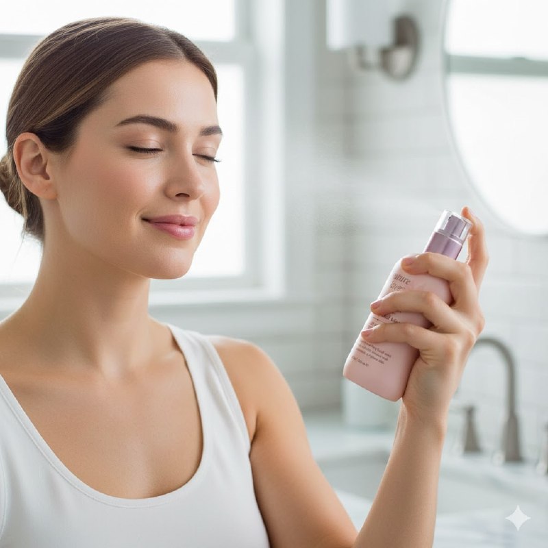 AGUA DE ROSAS FACIAL EN SPRAY REFRESCANTE REVITALIZANTE CON ALOE VERA Y ACIDO HIALURONICO NATURE LOVE 236ML