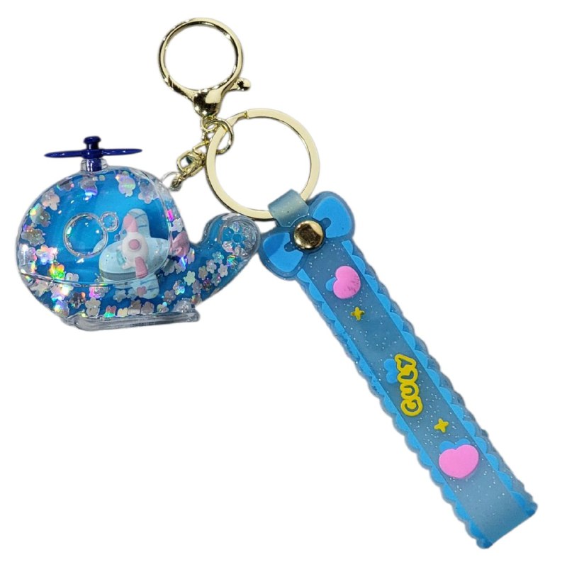 LLAVEROS DE ARENA MOVEDIZA LIQUIDA 4 ESTILOS DISPONIBLES