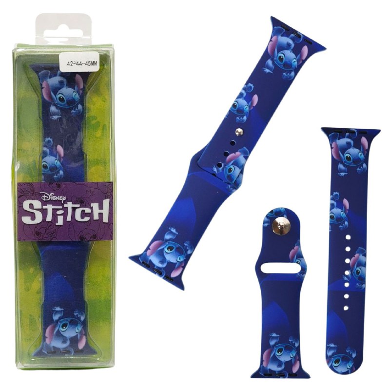 BRAZALETE INTERCAMBIABLE CORREA DE SILICONA PARA RELOJ INTELIGENTE Y APPLE WATCH 42-44-45CM, 5 ESTILOS