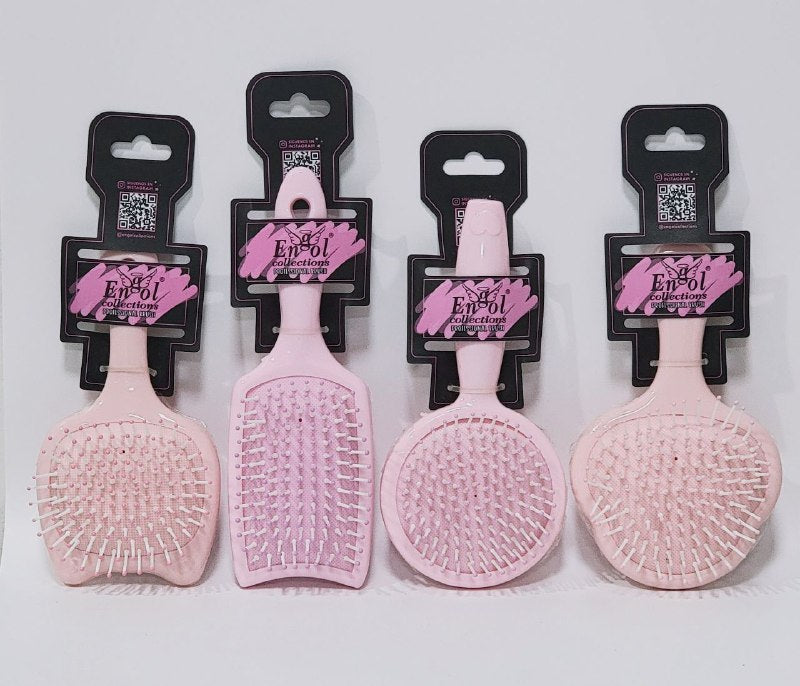 CEPILLO PEINE PARA EL CABELLO, CERDAS FLEXIBLES MASAJE RELAJANTE Y DESENREDADO RAPIDA Y SUAVE SIN FRIZZ ENGOL COLLECTIONS 3 COLORES