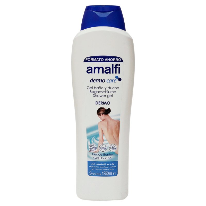 GEL DE DUCHA CON INGREDIENTES NATURALES QUE DEJA LA PIEL SUAVE E HIDRATADA AMALFI 1250ML