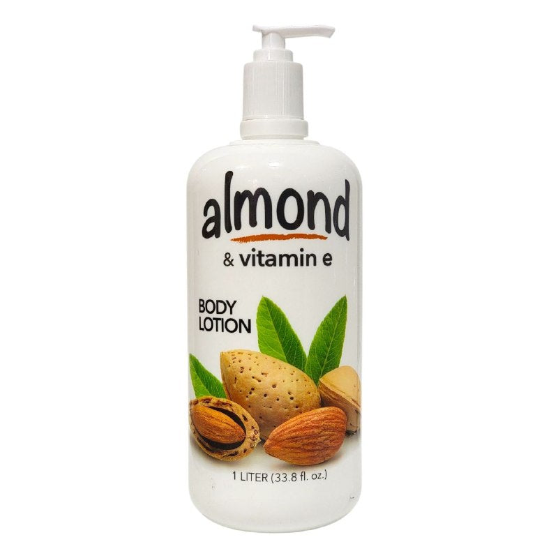 CREMA CORPORAL DE ALMENDRA Y VITAMINA E HUMECTANTE REVITALIZANTE ALMOND 1L