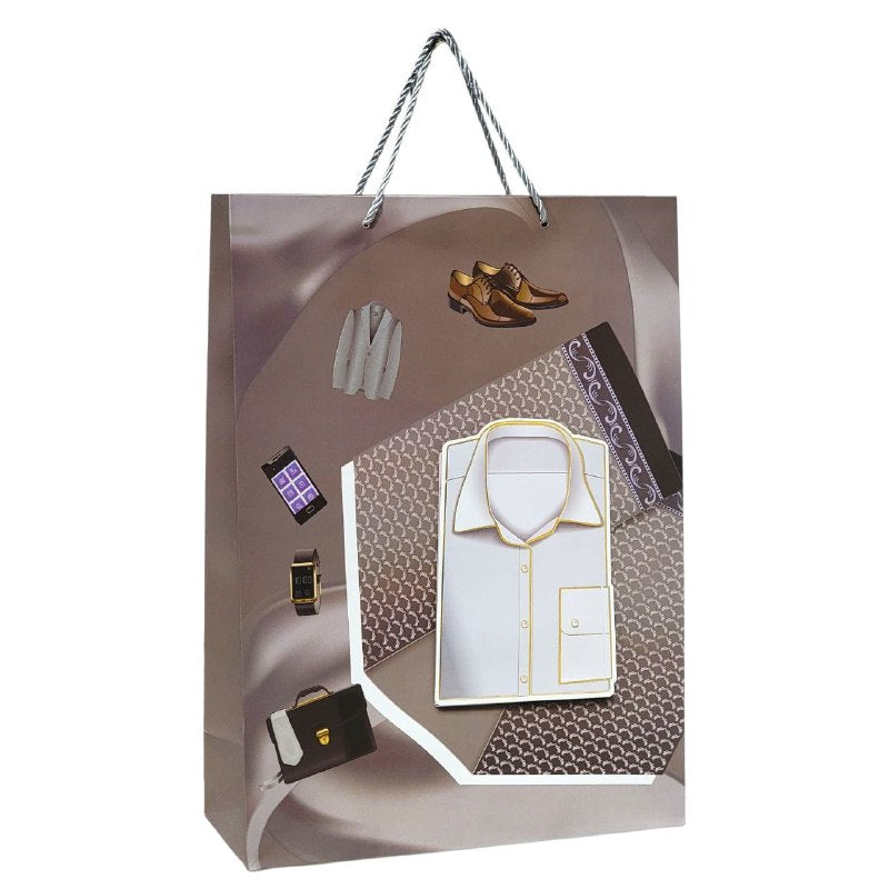 BOLSA DE REGALO PARA HOMBRE GRANDE 30X12X41.5CM