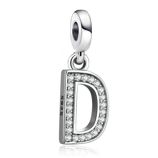 PCHARM4066$D LETRA D PANDORA PLATA 9.25