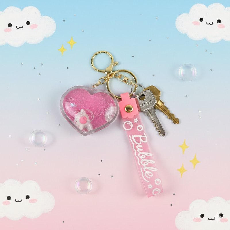 LLAVEROS DE ARENA MOVEDIZA LIQUIDA, 15 ESTILOS DISPONIBLES