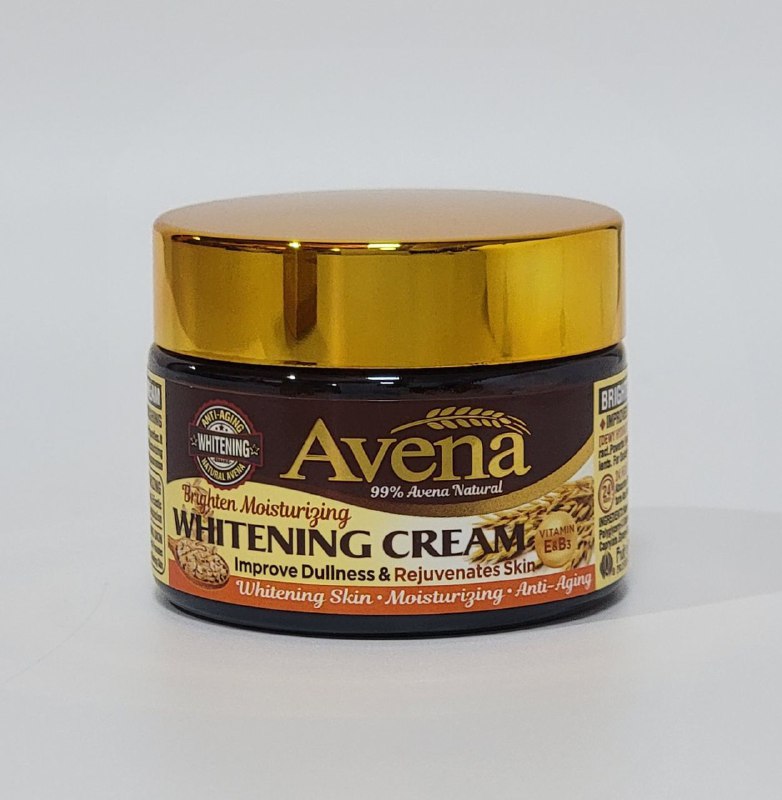 CREMA FACIAL DE AVENA BLANQUEADORA PIEL MAS BRILLANTE, VITAMINA E Y B3, HIDRATA Y LOGRA APARIENCIA MAS JUVENIL Y RADIANTE FRUIT OF THE WOKALI PROFESSIONAL CARE 55G