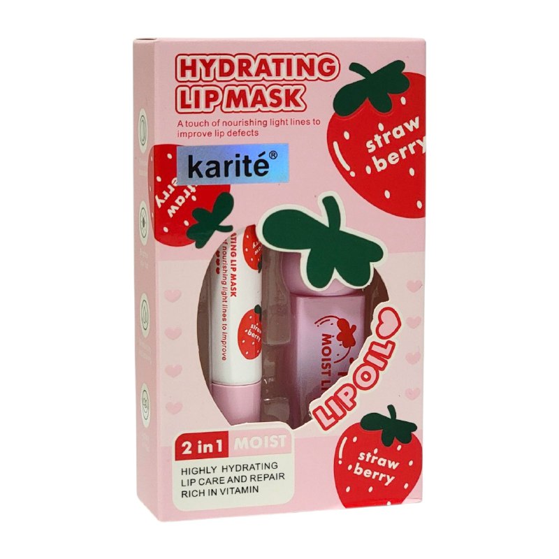 BRILLO LABIAL LIP HIDRATANTE 2 EN 1 DE REPARACION KARITE 1.1G+3ML KARITE