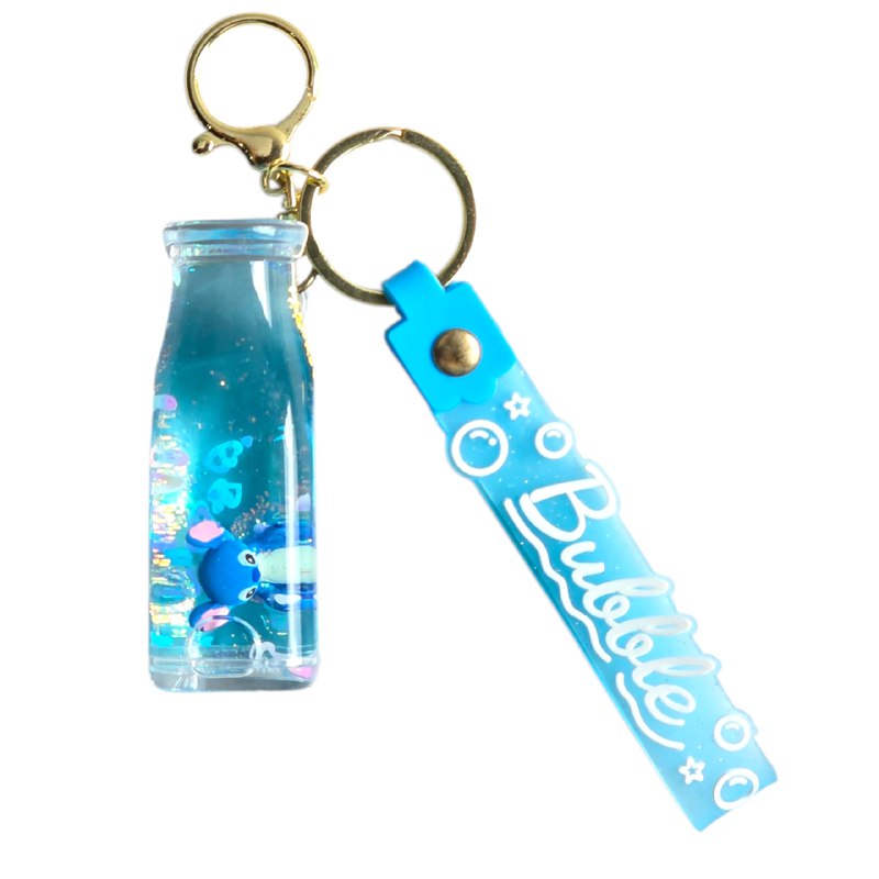 LLAVEROS DE ARENA MOVEDIZA LIQUIDA, 6 ESTILOS DISPONIBLES