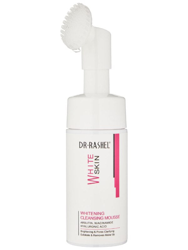 LIMPIADOR FACIAL EN ESPUMA BLANQUEADORA CON NIACINAMIDA, TONO DESIGUAL DE LA PIEL, LINEAS FINAS Y ARRUGAS CON ACIDO HIALURONICO DR RASHEL 115ML