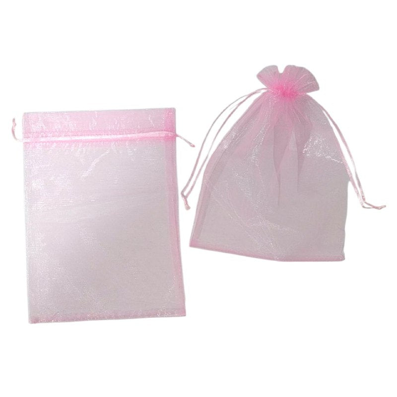 BOLSA ORGANIZADORA PARA REGALOS DE JOYERIA, BOLSA DE BODA, DULCES, PERLAS AMOTATIZANTES, ETC MEDIDA 17X23CM, PAQUETE DE 10UND