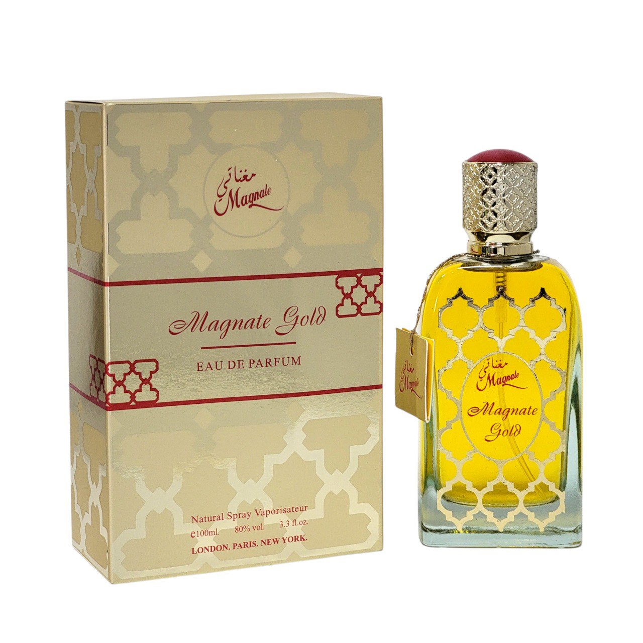 MAGNATE GOLD EDP 100ML (U) (AROMA SIMILAR ORIENTICA ROYAL AMBER)