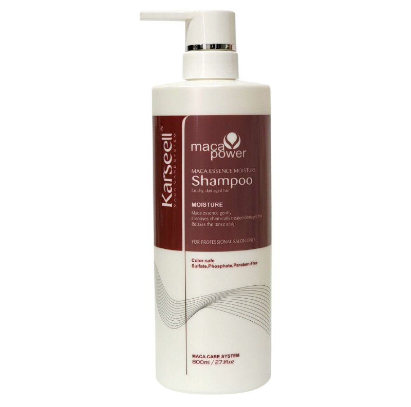 SHAMPOO PARA EL CABELLO HIDRATANTE RESTAURADOR DE ESENCIA DE MACA KARSEELL 800ML