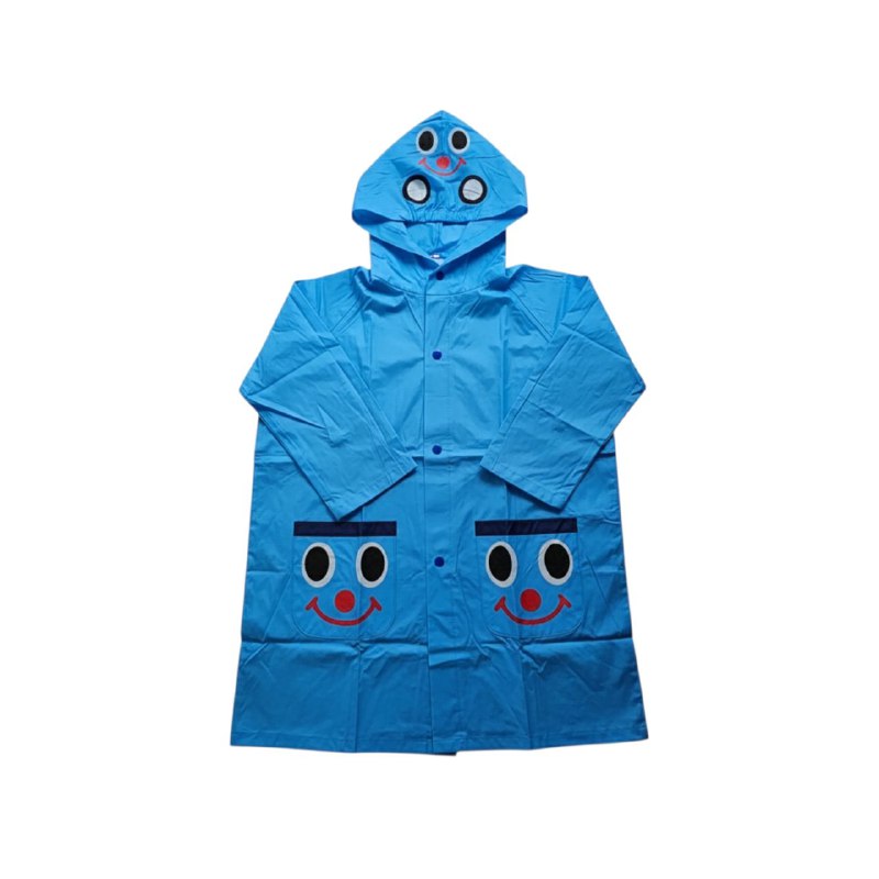 CAPOTE PARA LLUVIA DE PVC IMPERMEABLE PARA NIÑOS LIGERO Y FACIL DE LLEVAR 5 COLORES