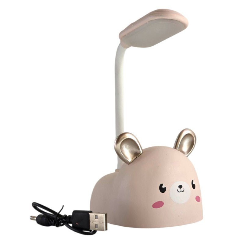 LAMPARA PEQUEÑA LED DE MESA ADORABLE LED LITTLE TABLE LAMP 23X8CM, 4 COLORES