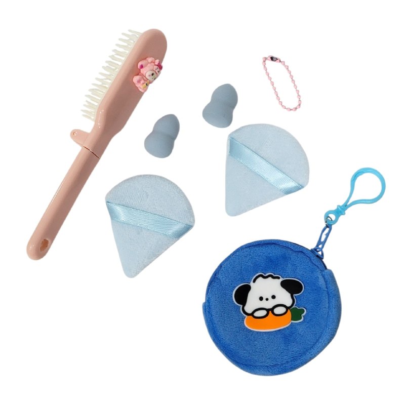 SET DE CUIDADO PERSONAL Y BELLEZA FACIAL 7PCS KISS LOVELY