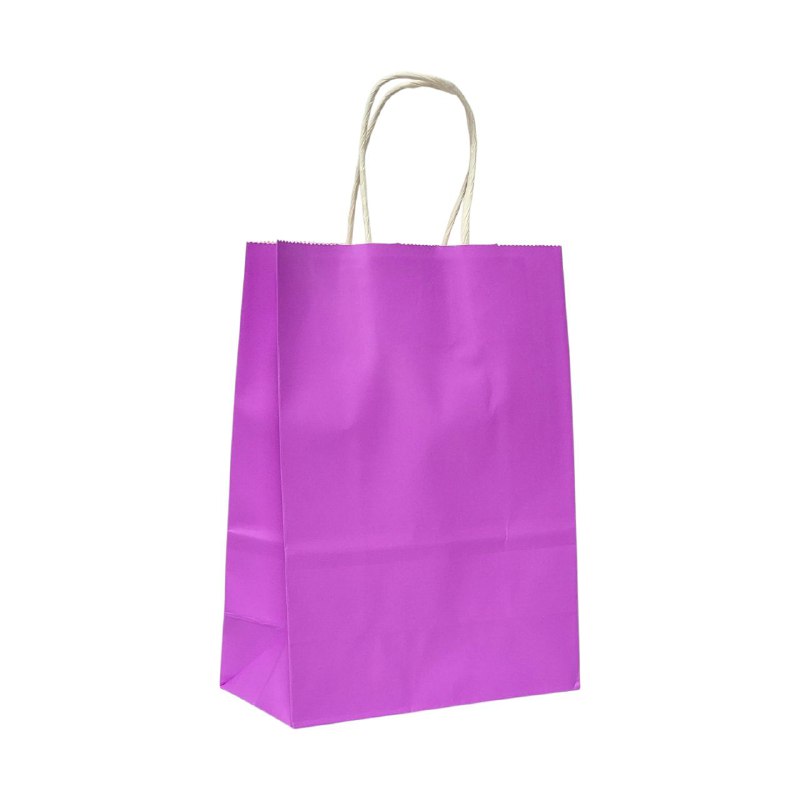 BOLSA DE REGALO PEQUEÑA 21X27X11 13 COLORES PAPEL CRAFT