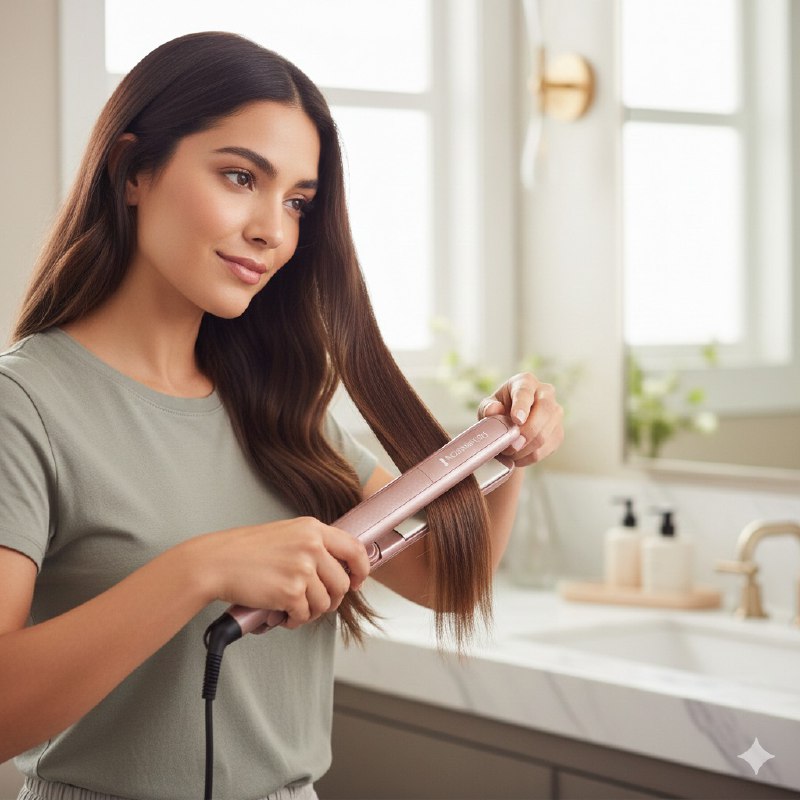 PLANCHA PARA EL CABELLO DE CERAMICA Y MACADAMIA QUE CONTROLA EL FRIZZ Y CALENTAMIENTO RAPIDO REMINGTON