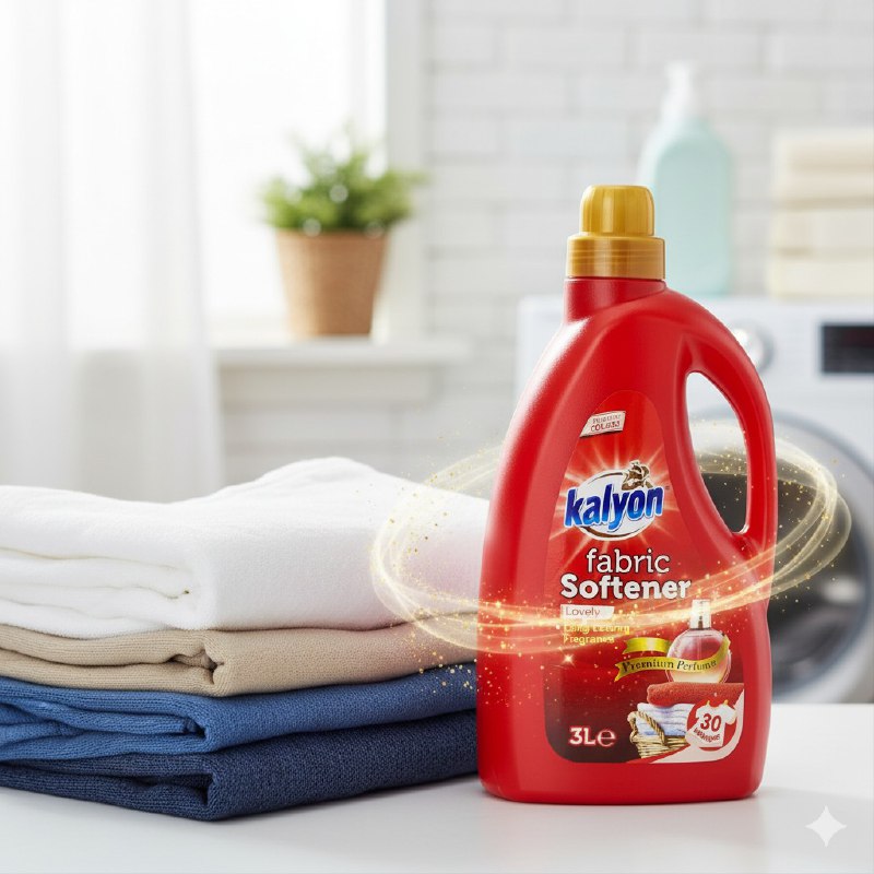 DETERGENTE SUAVIZANTE PARA ROPA CON PERFUME DE LARGA DURACION KAYLON 3L