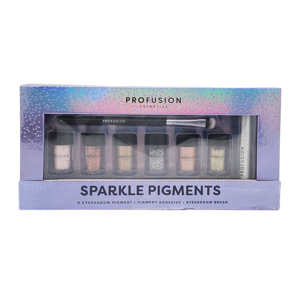 SOMBRAS GLITTER PARA OJOS (SOMBRAS) PROFUSION 6 PIGMENTANTES SUELTOS