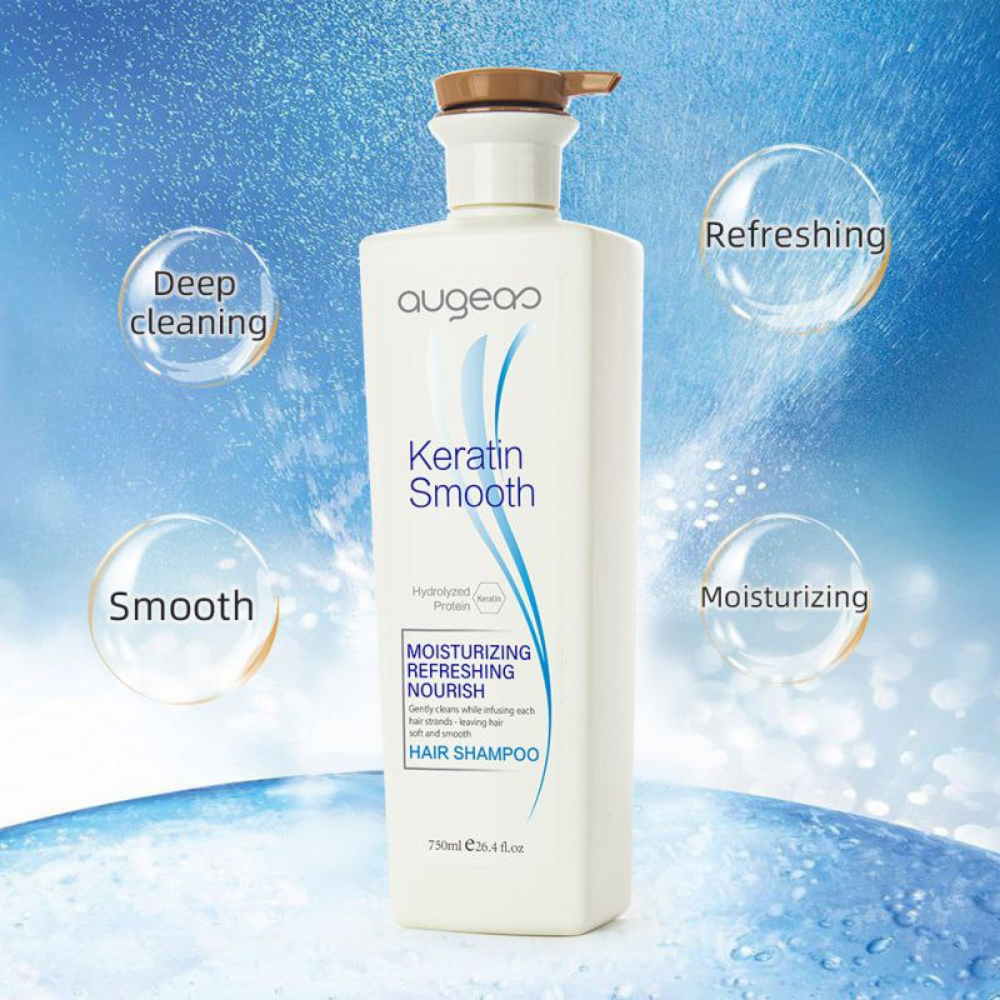 AUGEAS KERATIN SMOOTH SHAMPOO 450ML