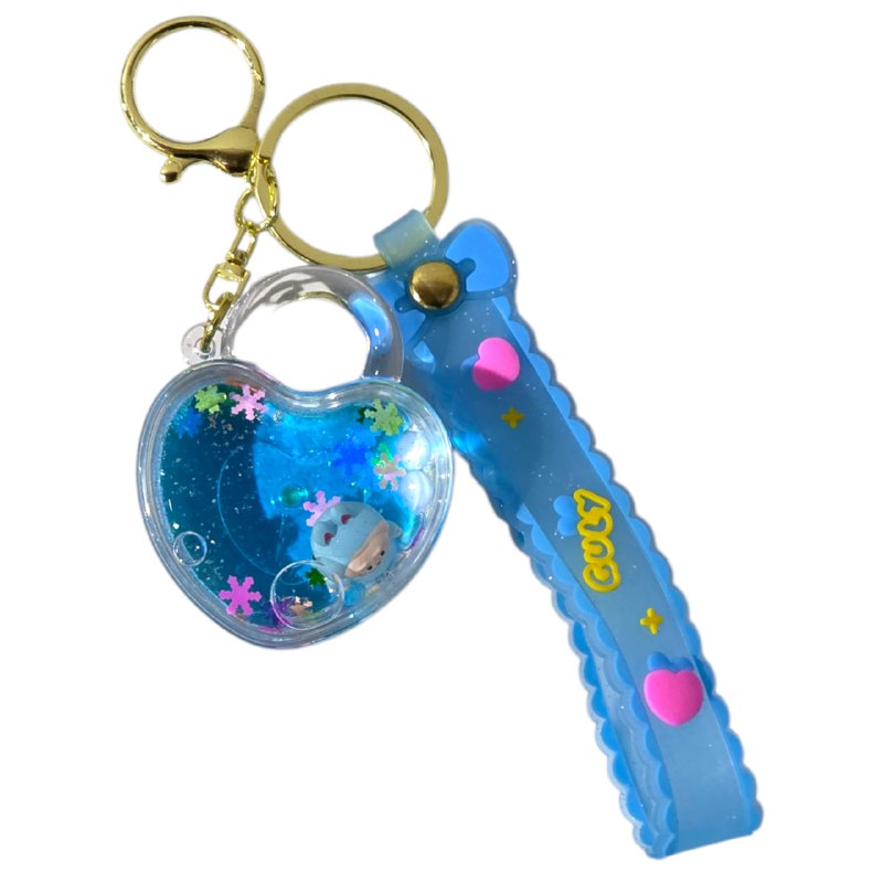 LLAVEROS DE ARENA MOVEDIZA LIQUIDA, 8 ESTILOS DISPONIBLES