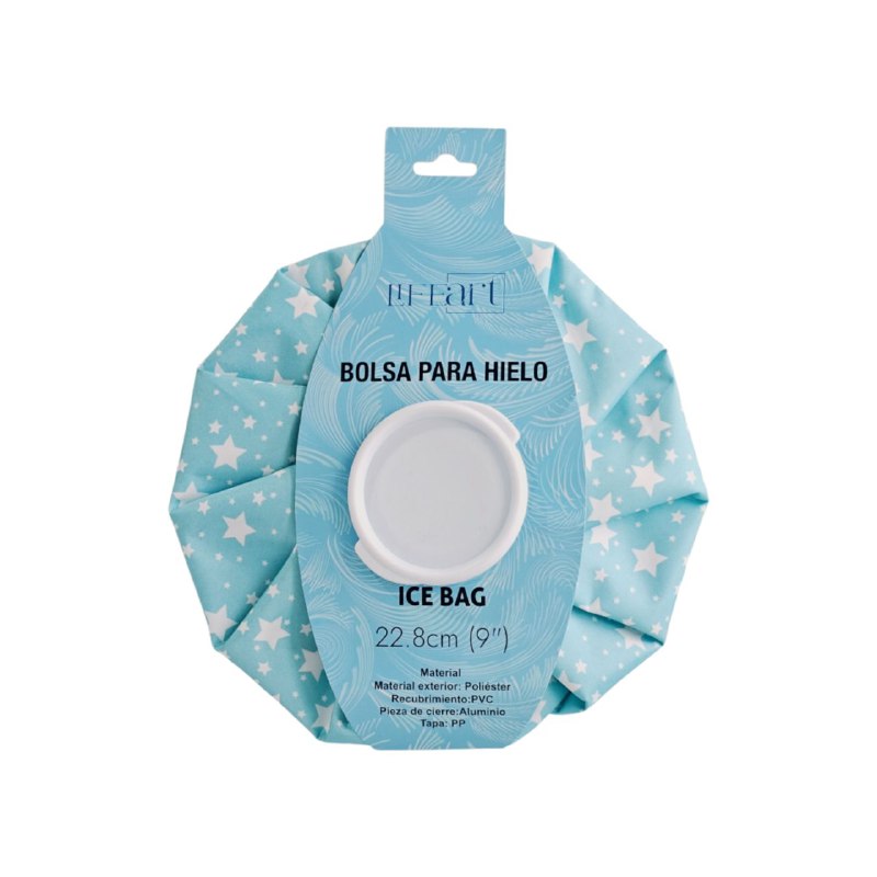 BOLSA PARA HIELO TIPO GORRO DE TERAPIA DE FRIO QUE ALIVIA DOLORES E HINCHAZON LIFE ART 1000ML