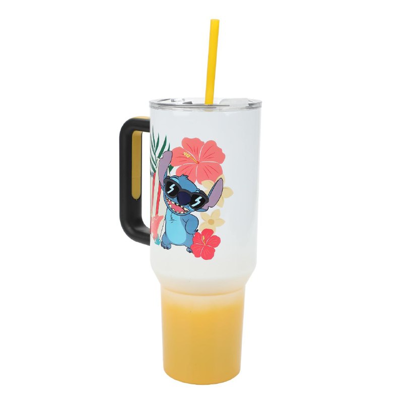 BOTE ORIGINAL TERMICO DE ACERO INOXIDABLE DISNEY STITCH  40OZ