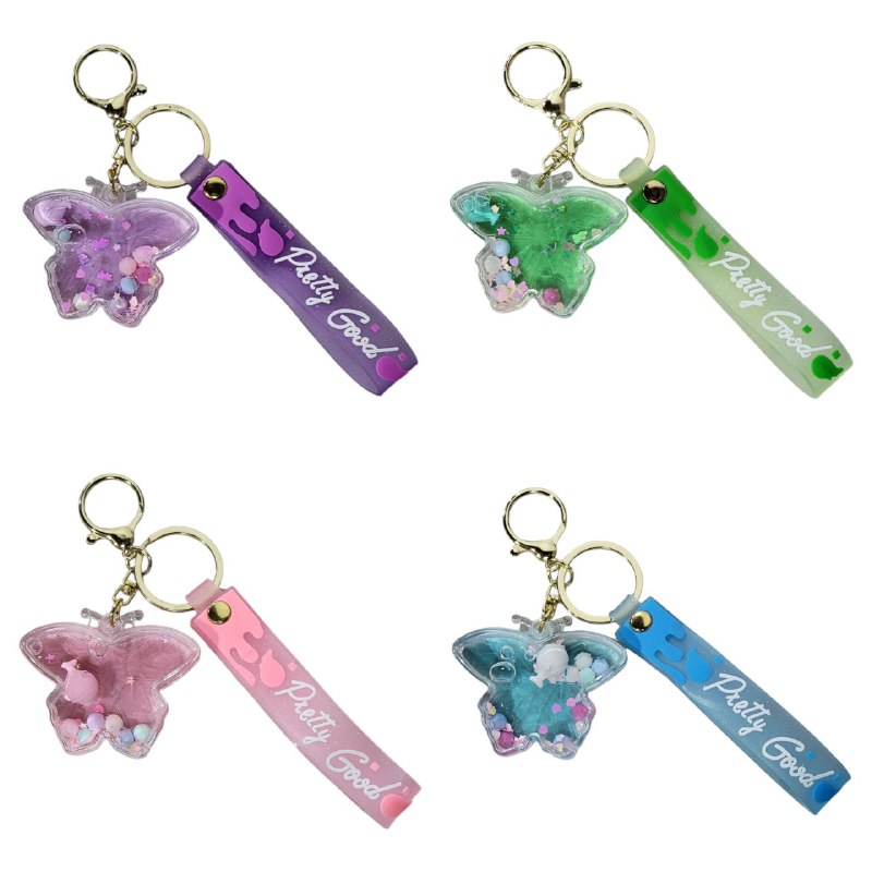 LLAVEROS DE ARENA MOVEDIZA LIQUIDA 4 ESTILOS DISPONIBLES