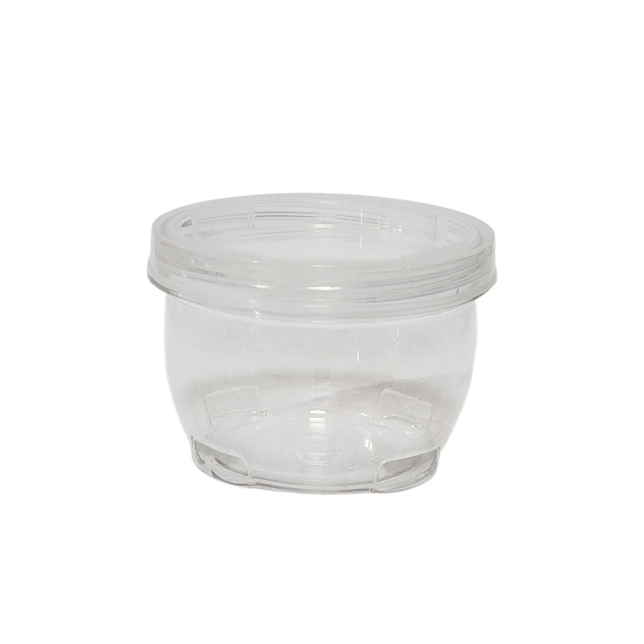 ORGANIZADOR RECIPIENTE DE ALIMENTOS DE PLASTICO REDONDO 3PCS LOTUS 260ML