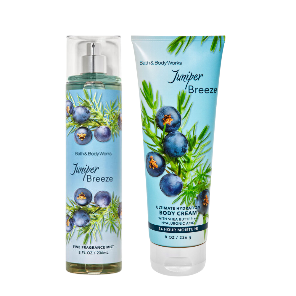SET BATH AND BODY WORKS JUNIPER BREEZE