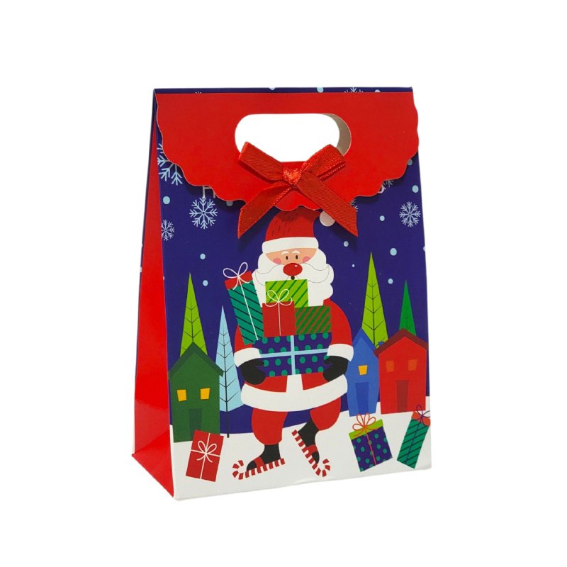 BOLSA DE REGALO NAVIDEÑA MINI PEQUEÑA 16X12CM