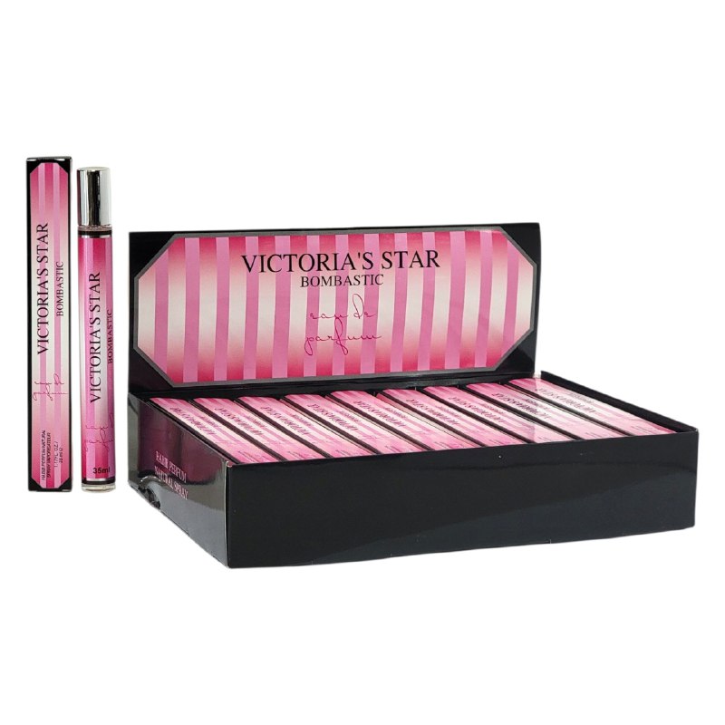 PERFUME EN TUBO PARA DAMA VICTORIAS STAR BOMBASTIC EDP 35ML (M) (AROMA SIMILAR VS BOMBSHELL PASSION)