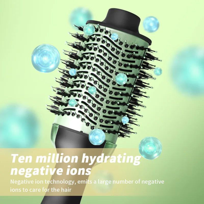 CEPILLO SECADOR Y MODELADOR AVOCADO 3D POWER 2000W ACEITE DE AGUACATE GIRATORIO 360