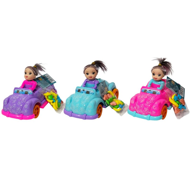 COMIDA DULCES PARA NIÑA CON JUGUETE CARRO DVS DIPROVISA 8G