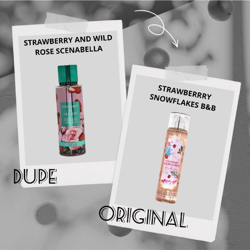 SPLASH STRAWBERRY AND WILD ROSE SCENABELLA 250ML (M) (AROMA SIMILAR B&B STRAWBERRY SNOWFLAKES)