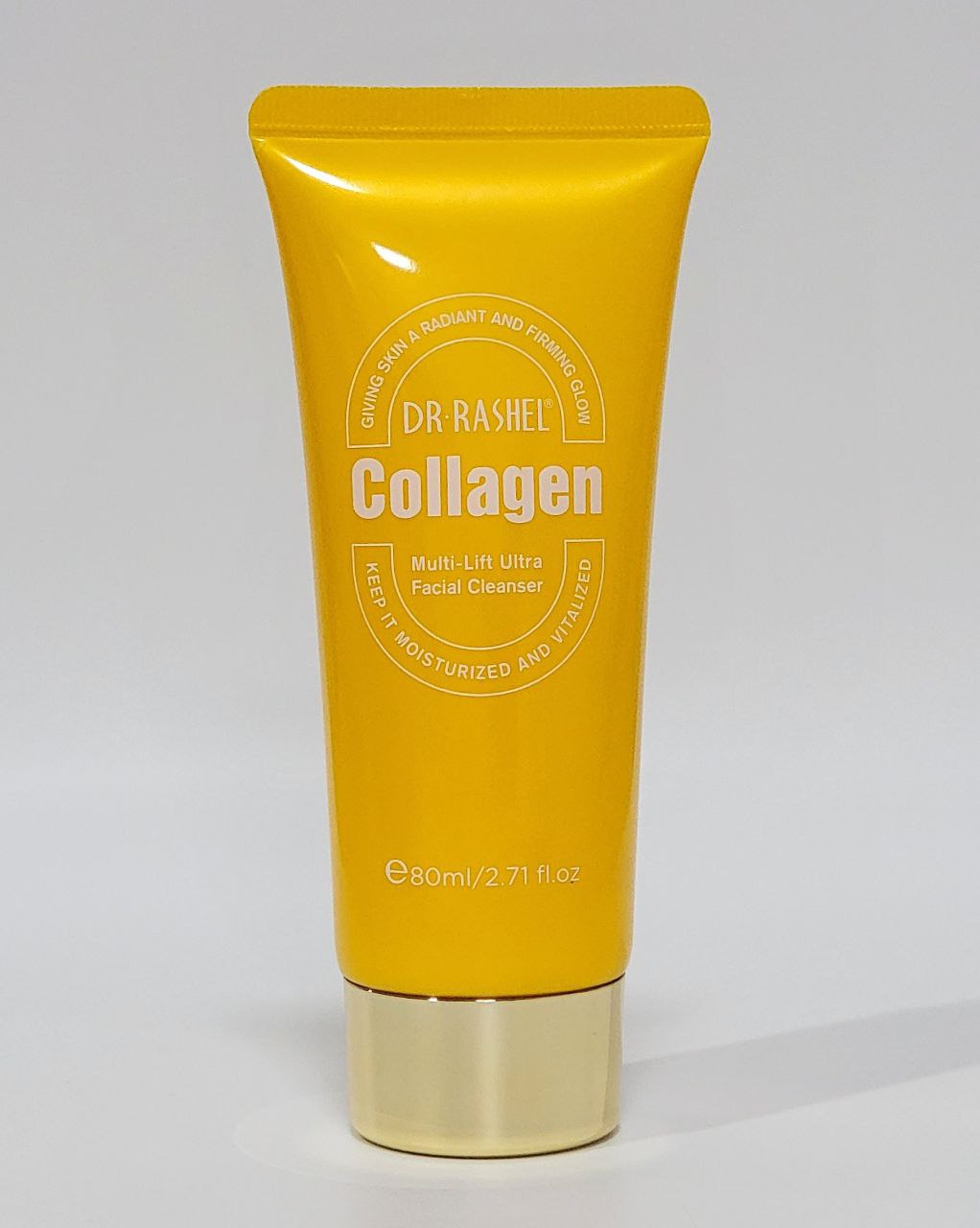 LIMPIADOR FACIAL EN CREMA, ELIMINA EL MAQUILLAJE, GRASA Y SUCIEDAD, IMPUREZAS, PIEL SUAVE, HIDRATADA Y REVITALIZADA CON COLAGENO DR RASHEL COLLAGEN 80ML