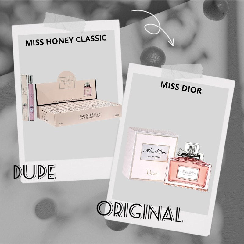 PERFUME EN TUBO PARA DAMA MISS HONEY CLASSIC EDP 35ML (M) (AROMA SIMILAR MISS DIOR)