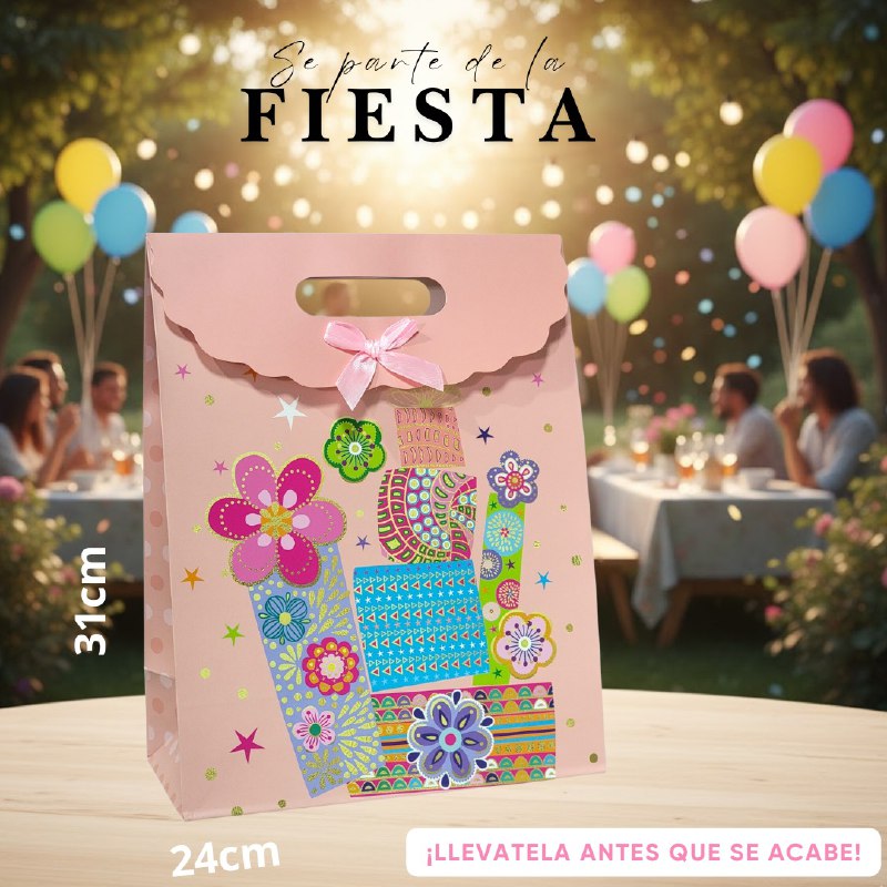 BOLSA DE REGALO GRANDE 24X31CM