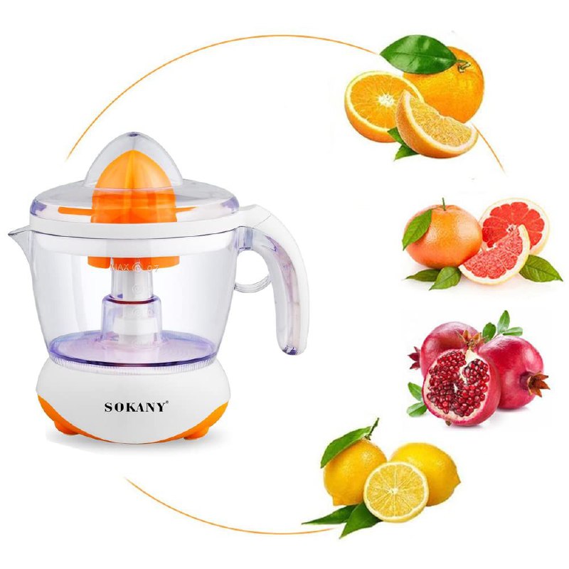 MAQUINA EXPRIMIDOR DE CITRICOS WK-725, 45W, 700ML SOKANY