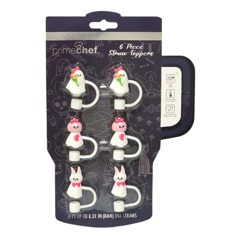 SET DE TAPADERAS DE PAJILLA TAPAS DE SILICONA 6PCS PRIMECHEF